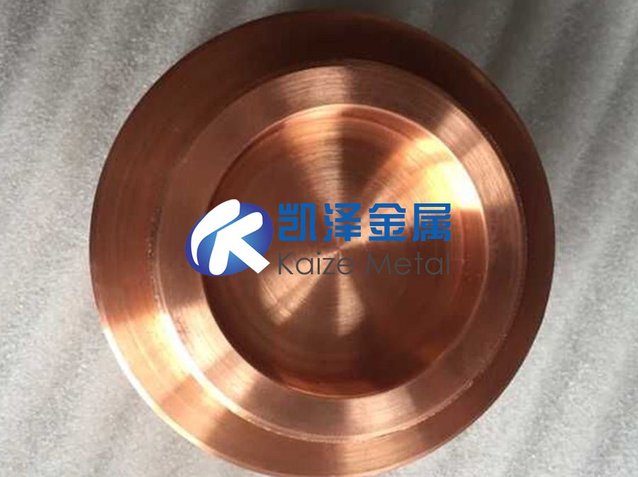 電子行業用濺射高純銅靶材制備工藝